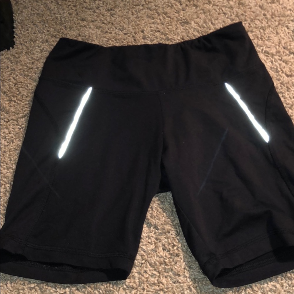 Black biker shorts